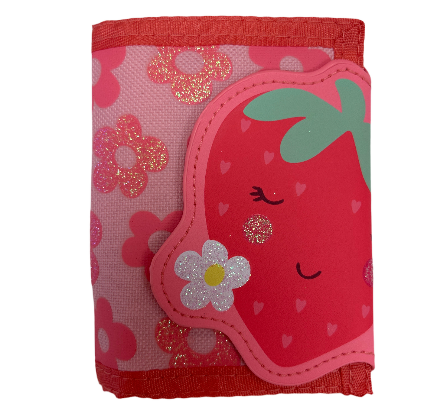 Girl Wallet Strawberry - Doodlebug's Children's Boutique