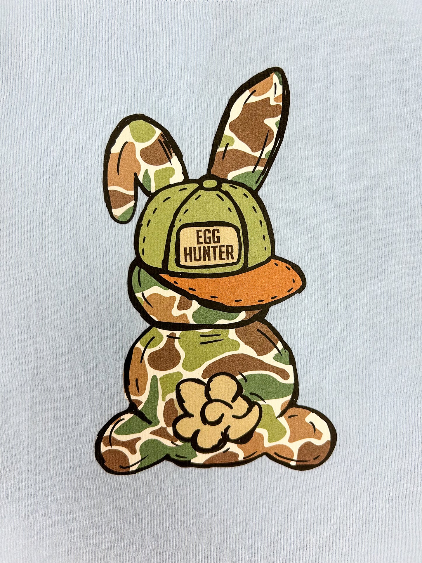 Egg Hunter Bunny Tee - Doodlebug's Children's Boutique