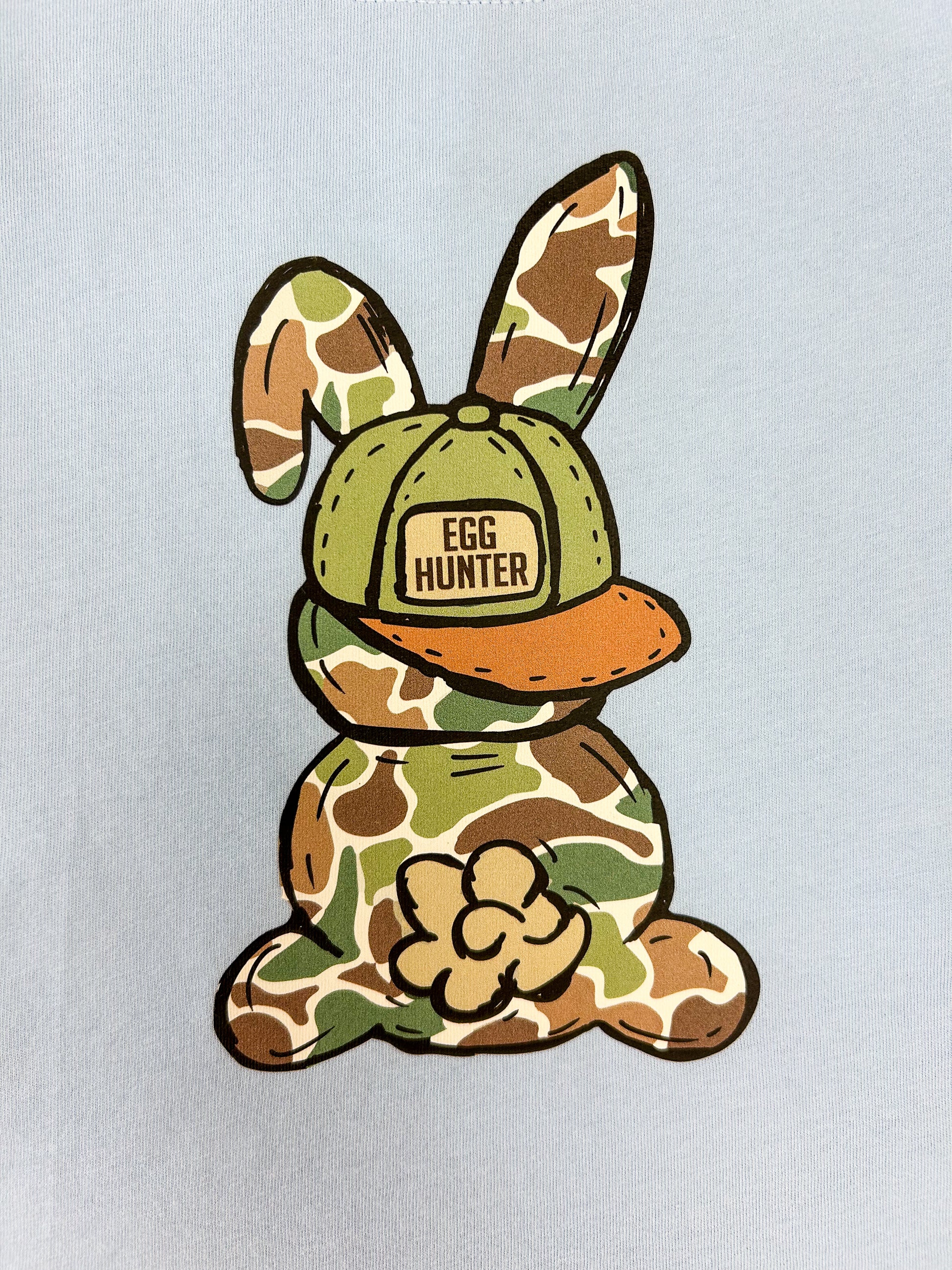 Egg Hunter Bunny Tee - Doodlebug's Children's Boutique
