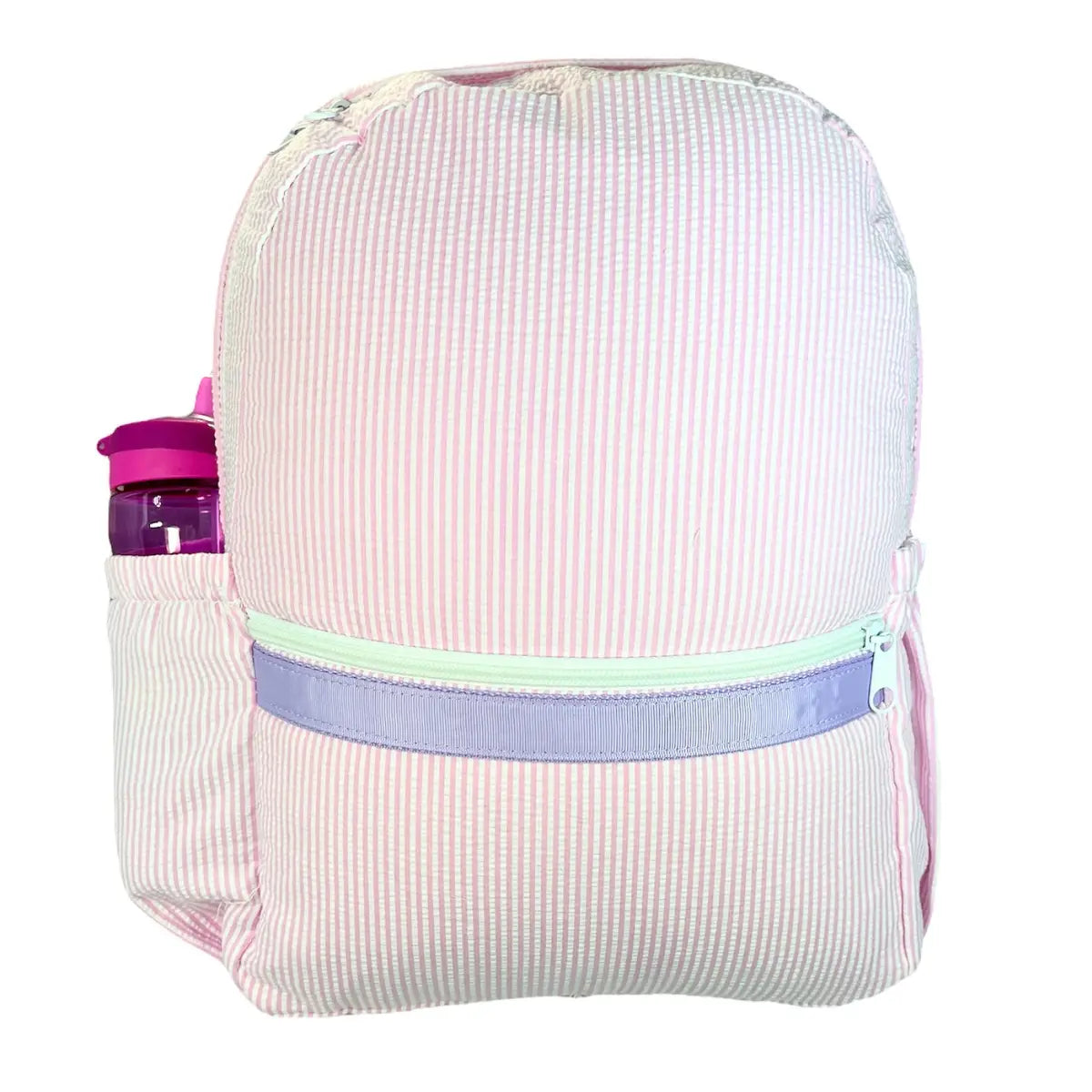 Princess Seersucker Medium Backpack - Doodlebug's Children's Boutique