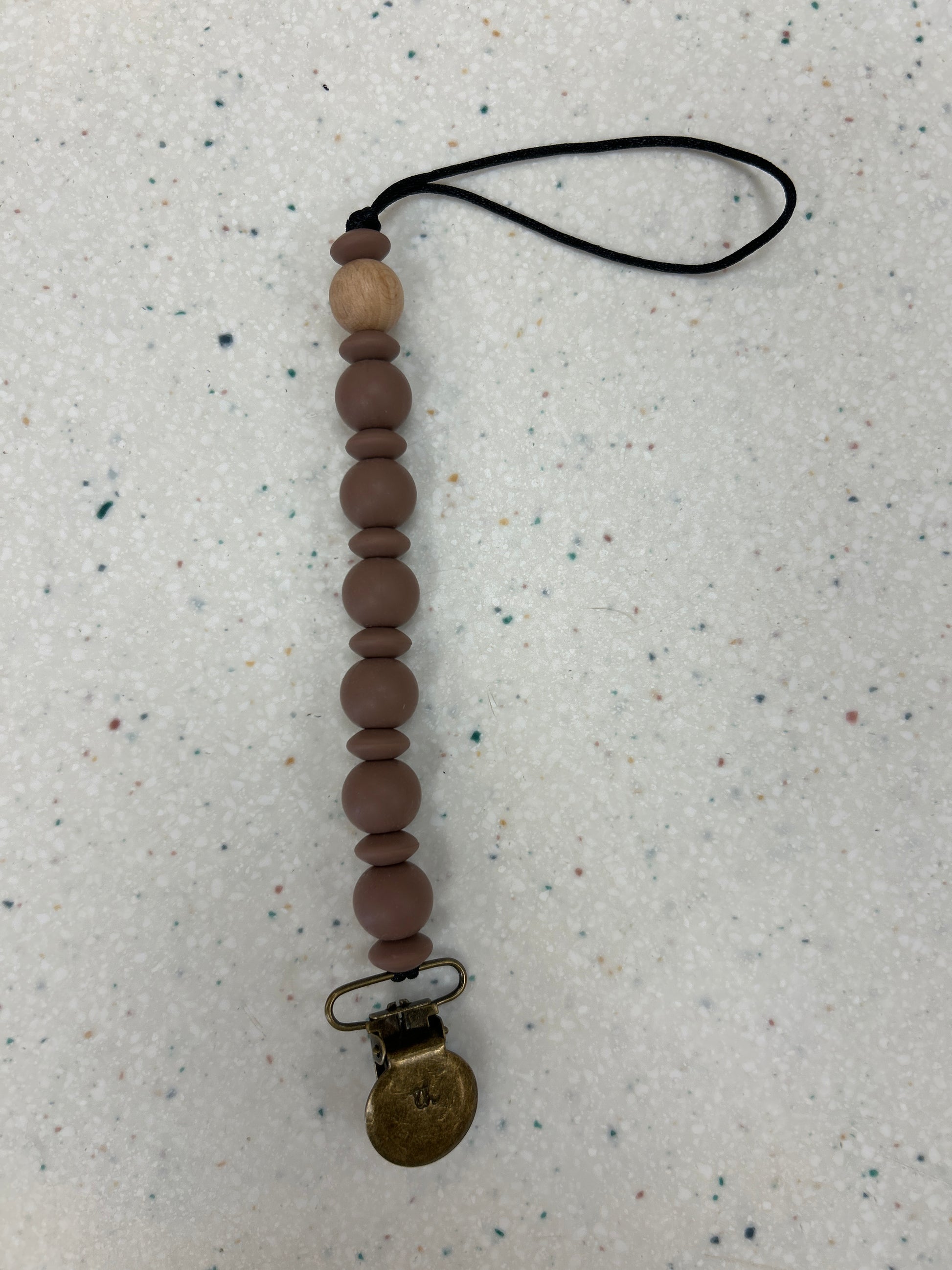 Grande Eden Paci and Toy Clip in Java - Doodlebug's Children's Boutique