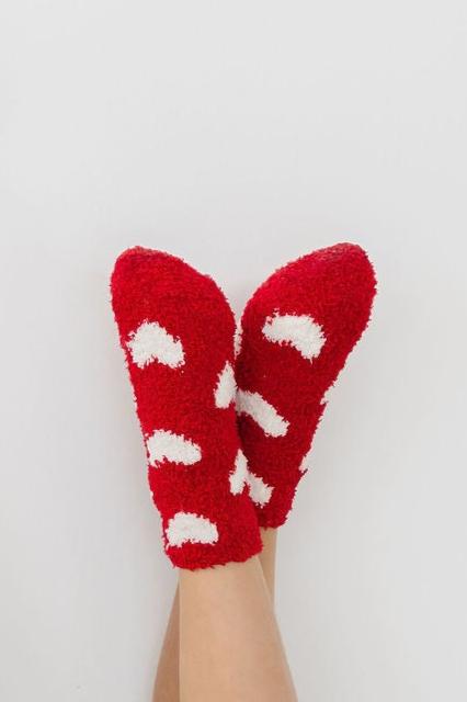 Red Heart Cozy Socks