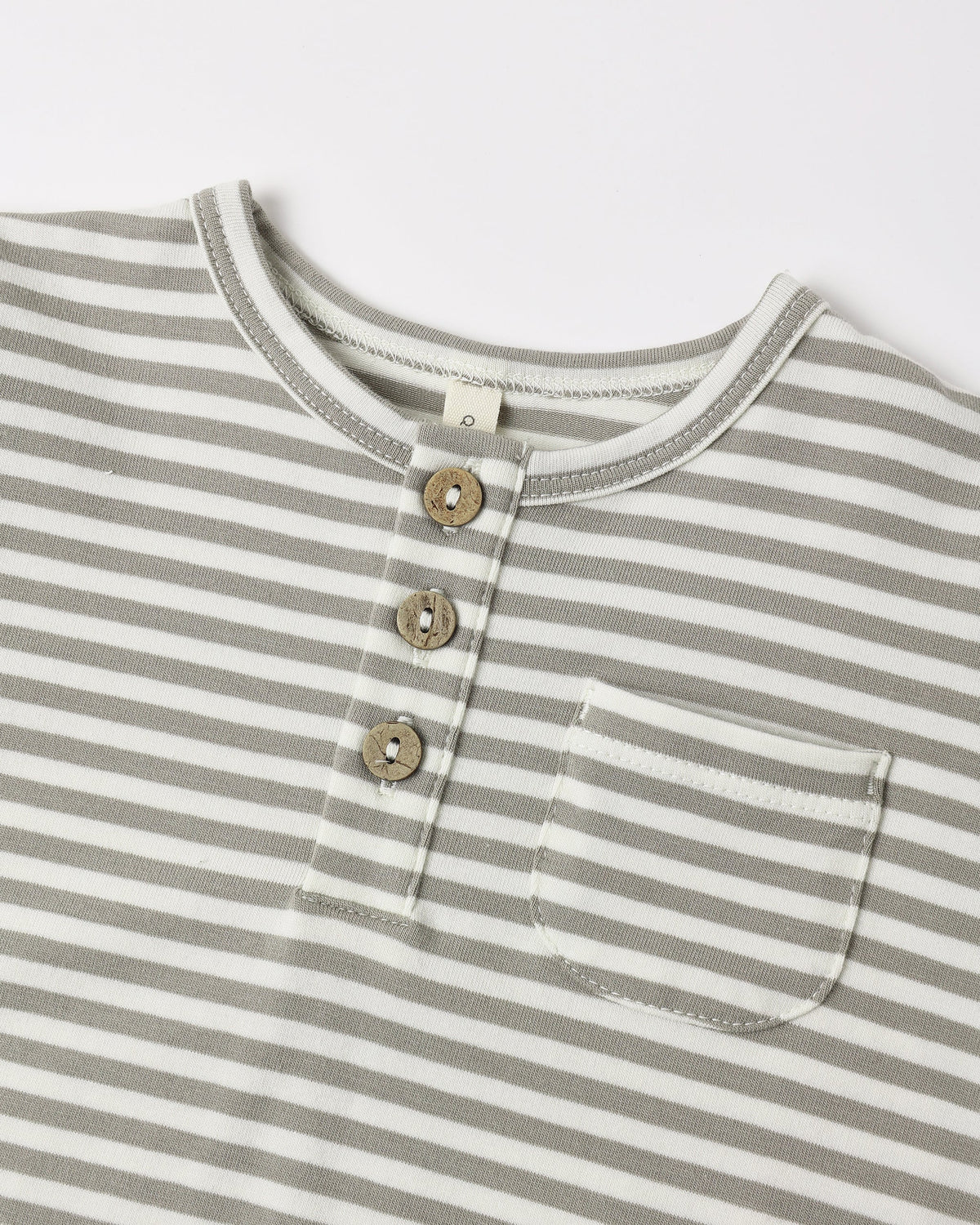 Long Sleeve Pocket Jumpsuit in Laurel Stripe - Doodlebug's Children's Boutique