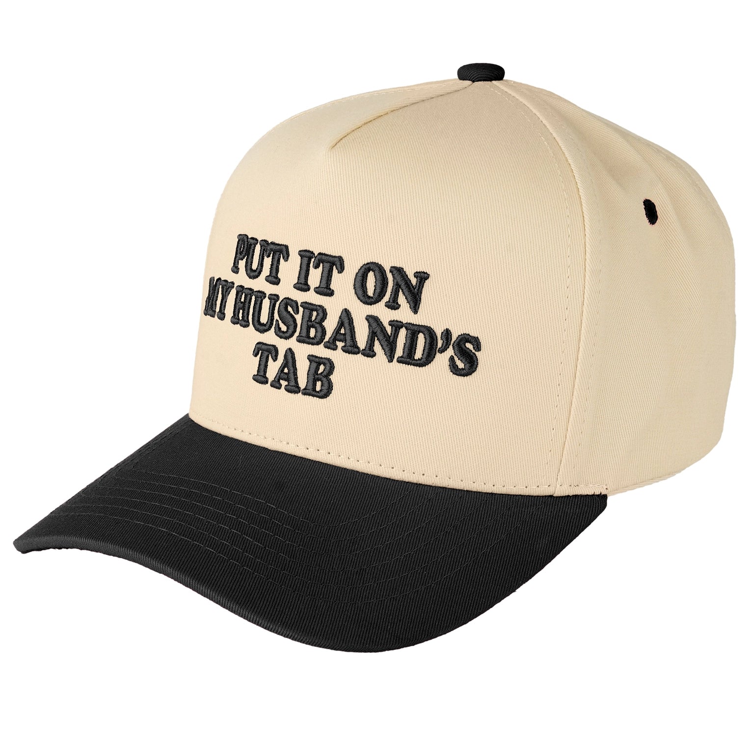 Put It On My Husband's Tab Snapback Hat - Doodlebug's Children's Boutique