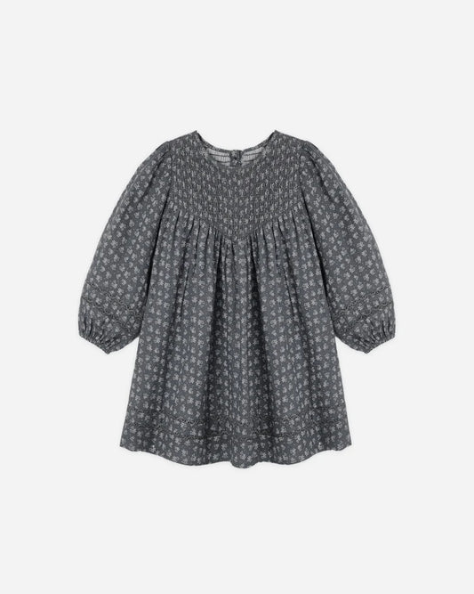 Selene Dress in Heart Ditsy - Doodlebug's Children's Boutique