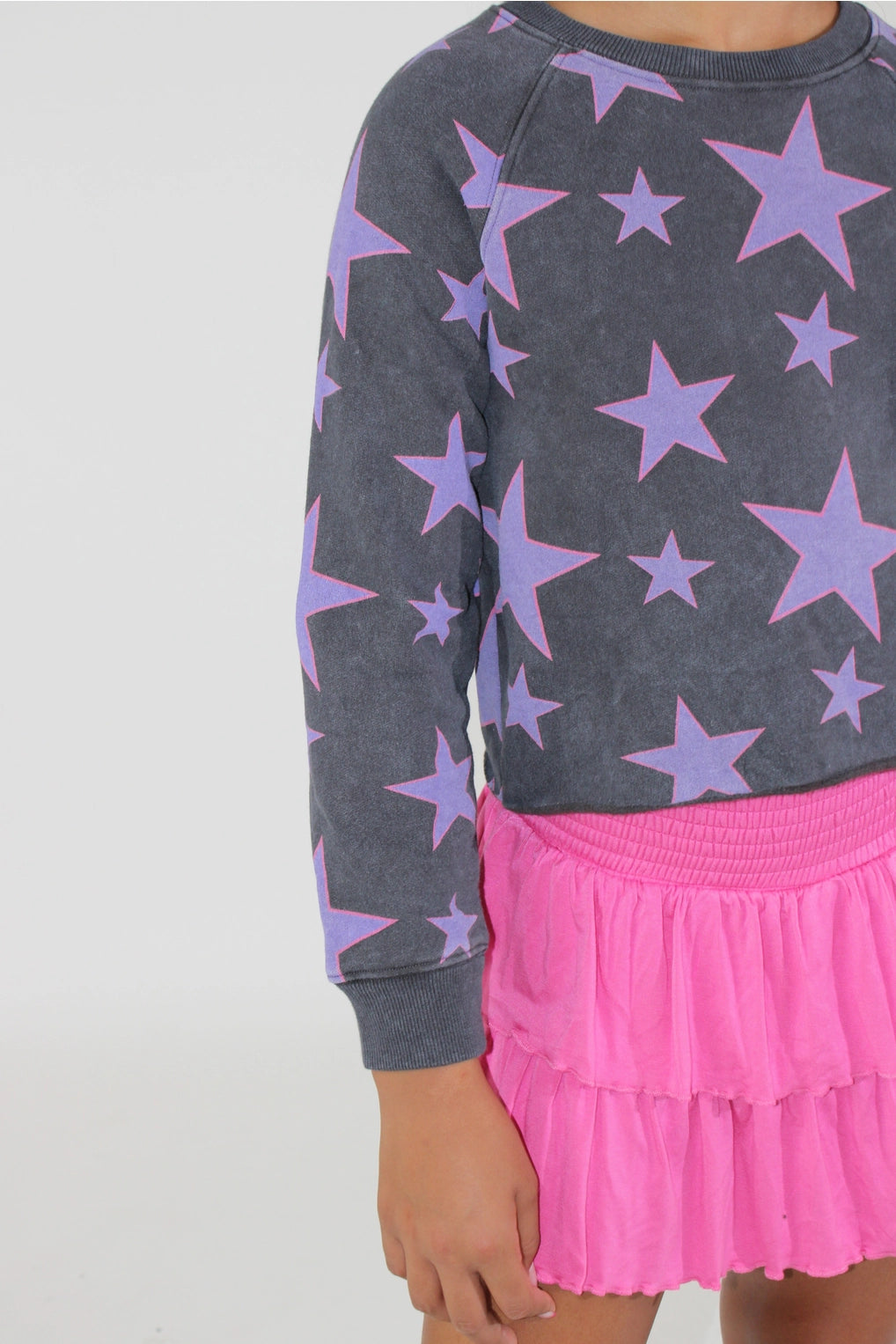 All Over Stars Sweatshirt - Doodlebug's Children's Boutique