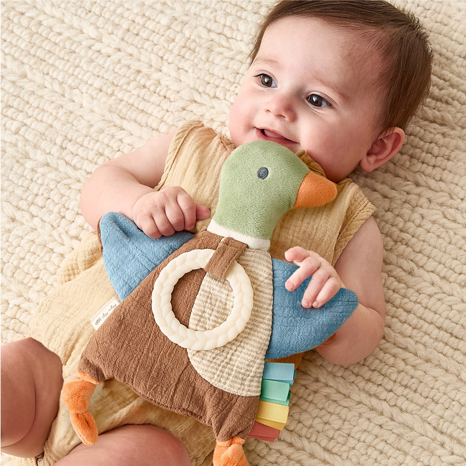 Mallard Duck Bitzy Crinkle™ - Doodlebug's Children's Boutique