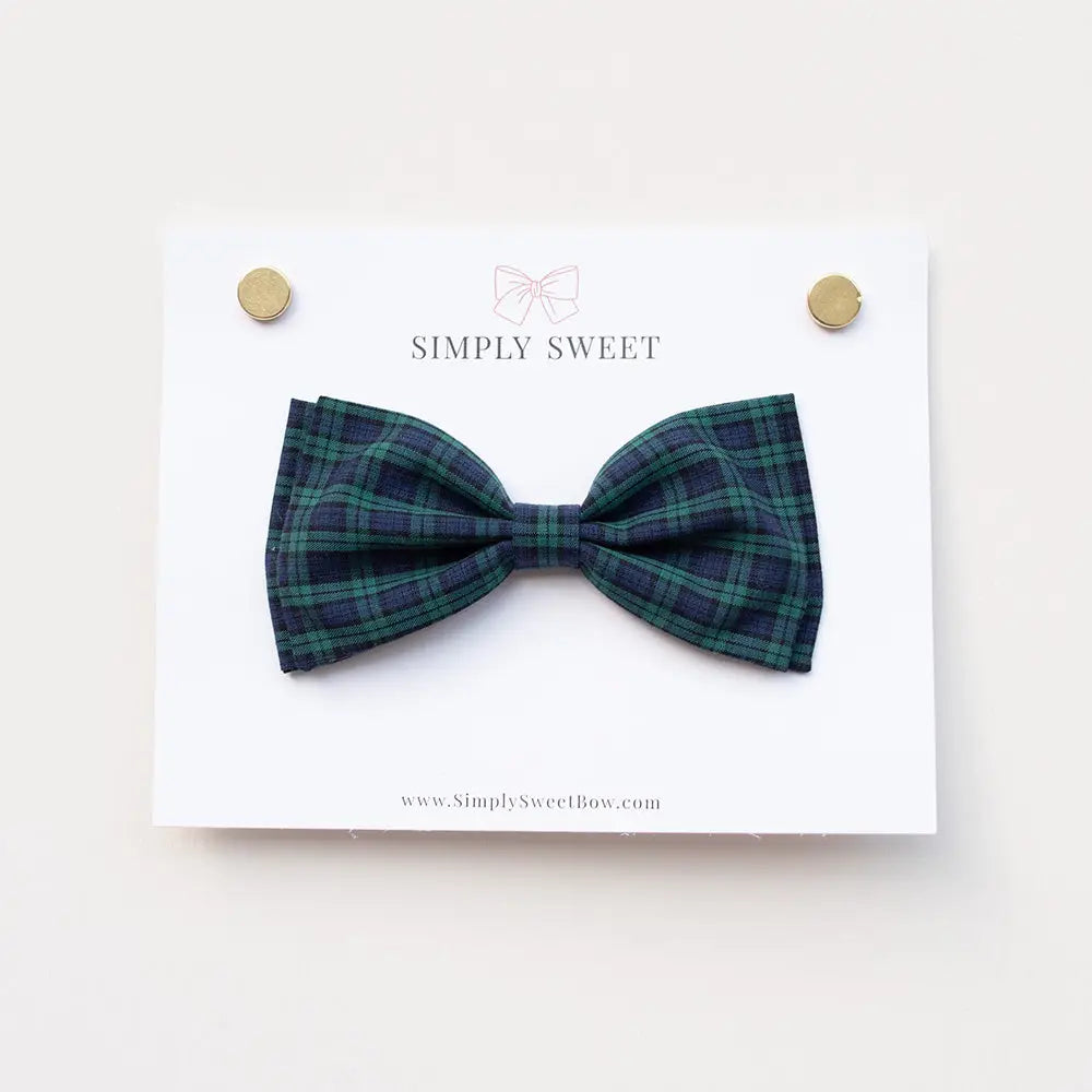 Large Bow Tie in Mary - Doodlebug's Children's Boutique
