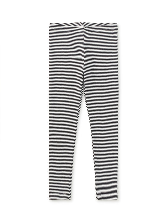 Striped Leggings in Jet Black - Doodlebug's Children's Boutique