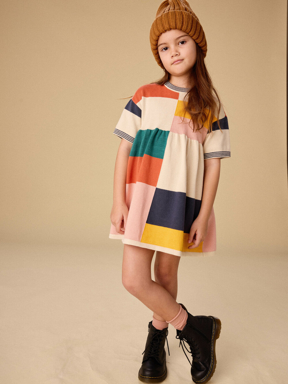 Colorblock Sweater Dress - Doodlebug's Children's Boutique