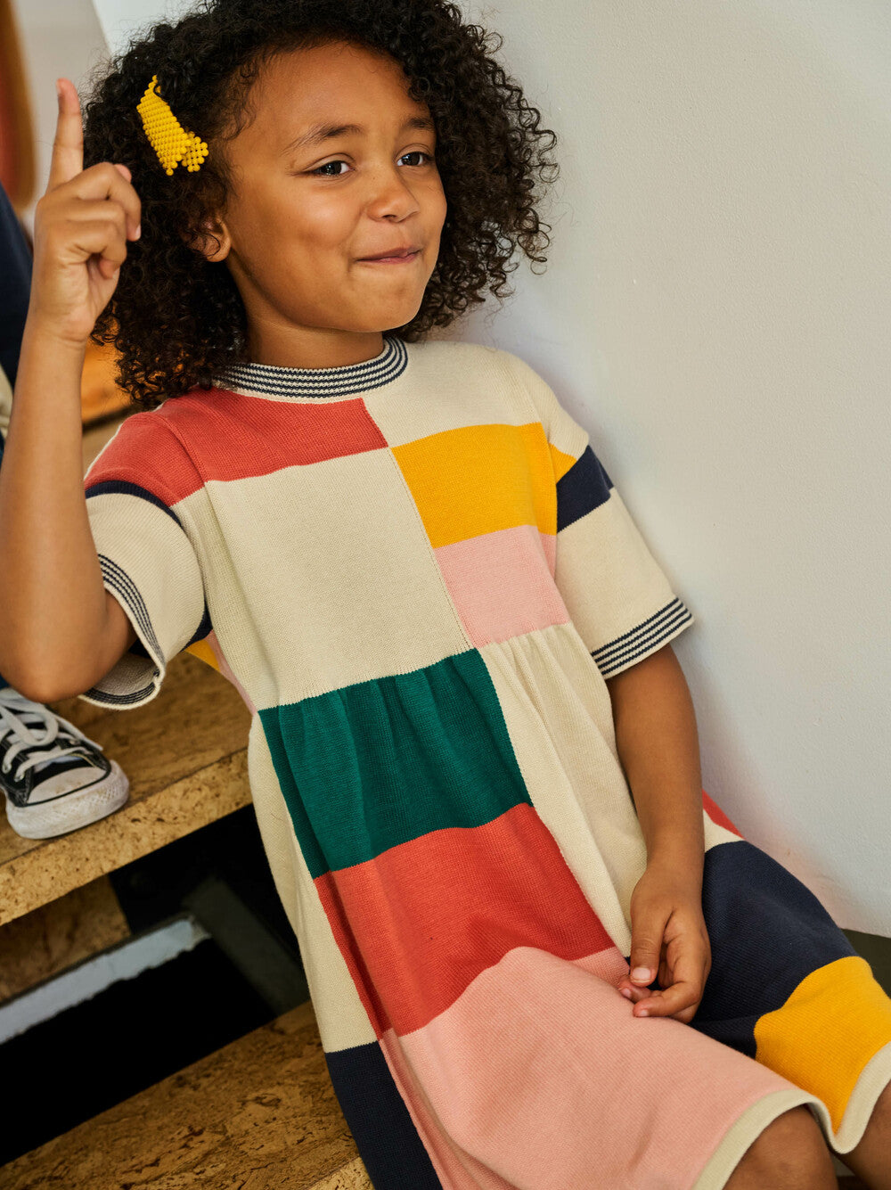 Colorblock Sweater Dress - Doodlebug's Children's Boutique