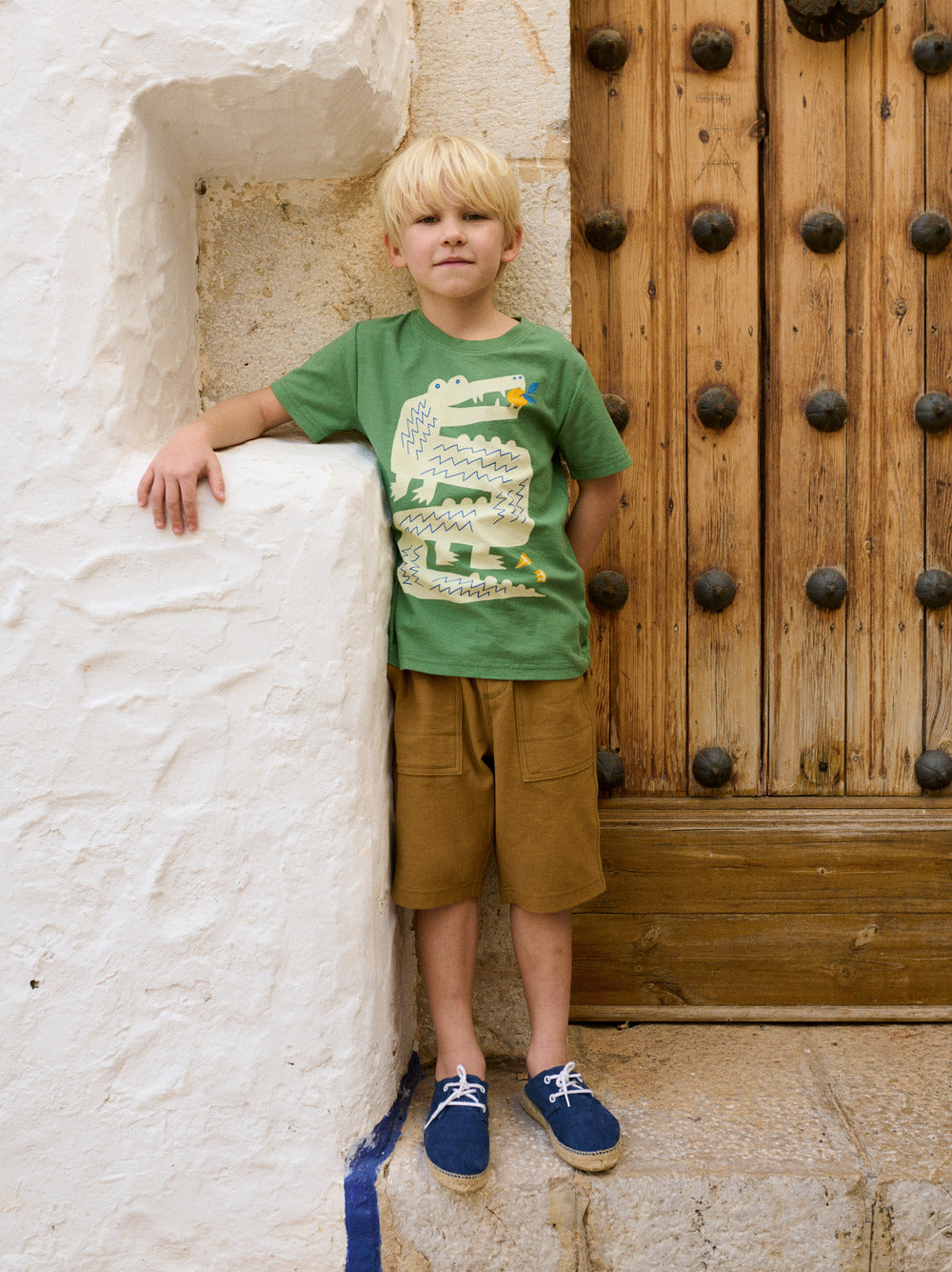Croc & Citrus Graphic Tee - Doodlebug's Children's Boutique