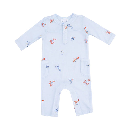 Fly Fishing Lures Romper - Doodlebug's Children's Boutique