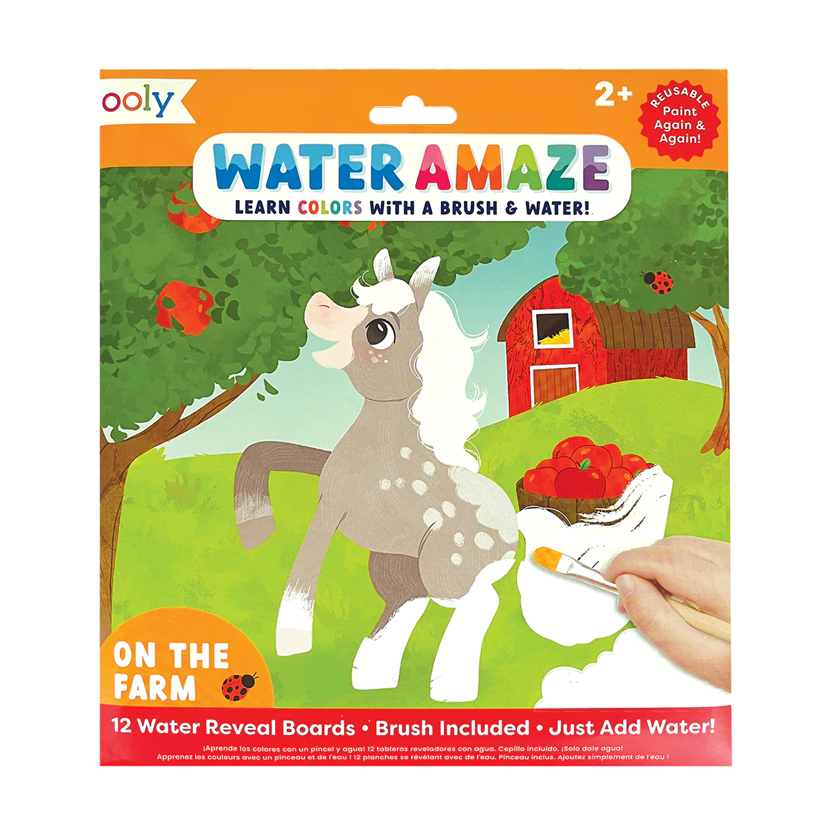 On the Farm Water Amaze Water Reveal Boards  - Doodlebug's Children's Boutique