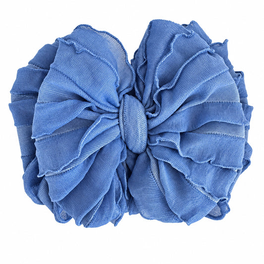 Denim Blue Headband - Doodlebug's Children's Boutique