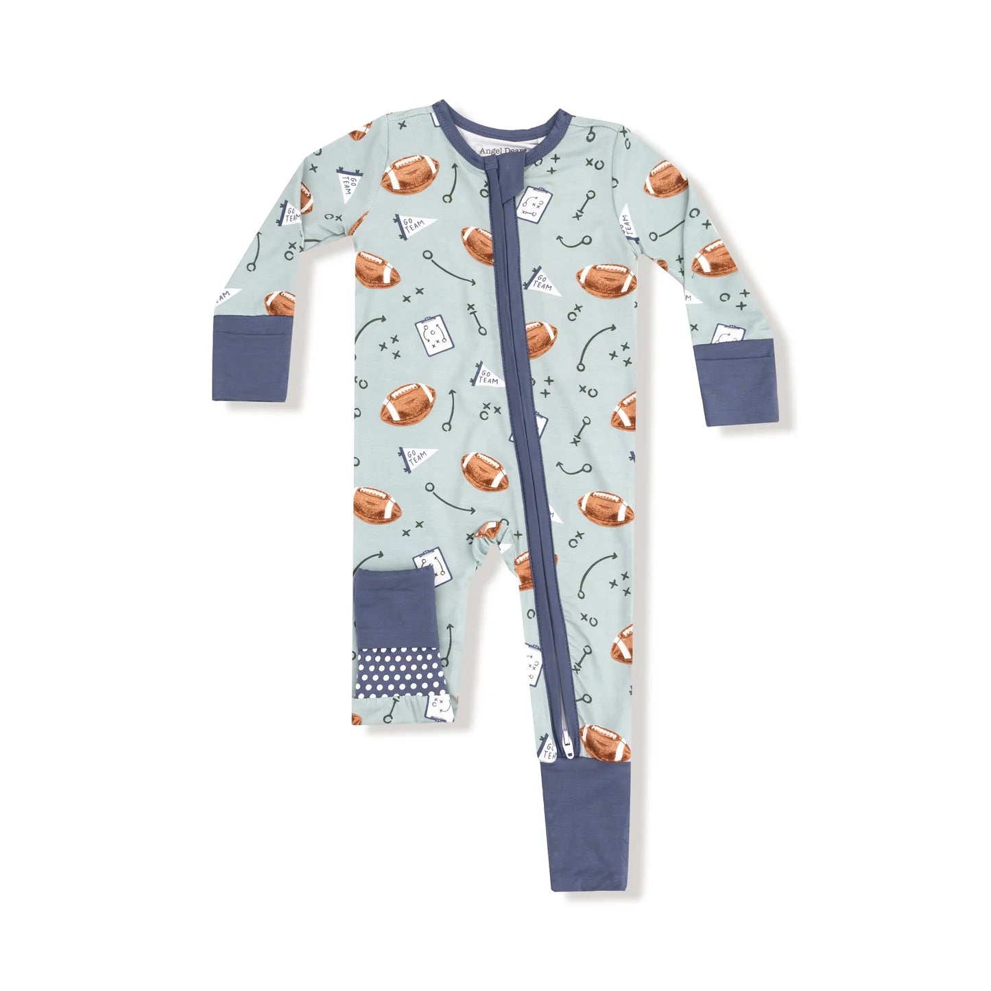 Touchdown Time Convertible Romper - Doodlebug's Children's Boutique