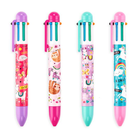 Funtastic Friends 6 Click Pen  - Doodlebug's Children's Boutique