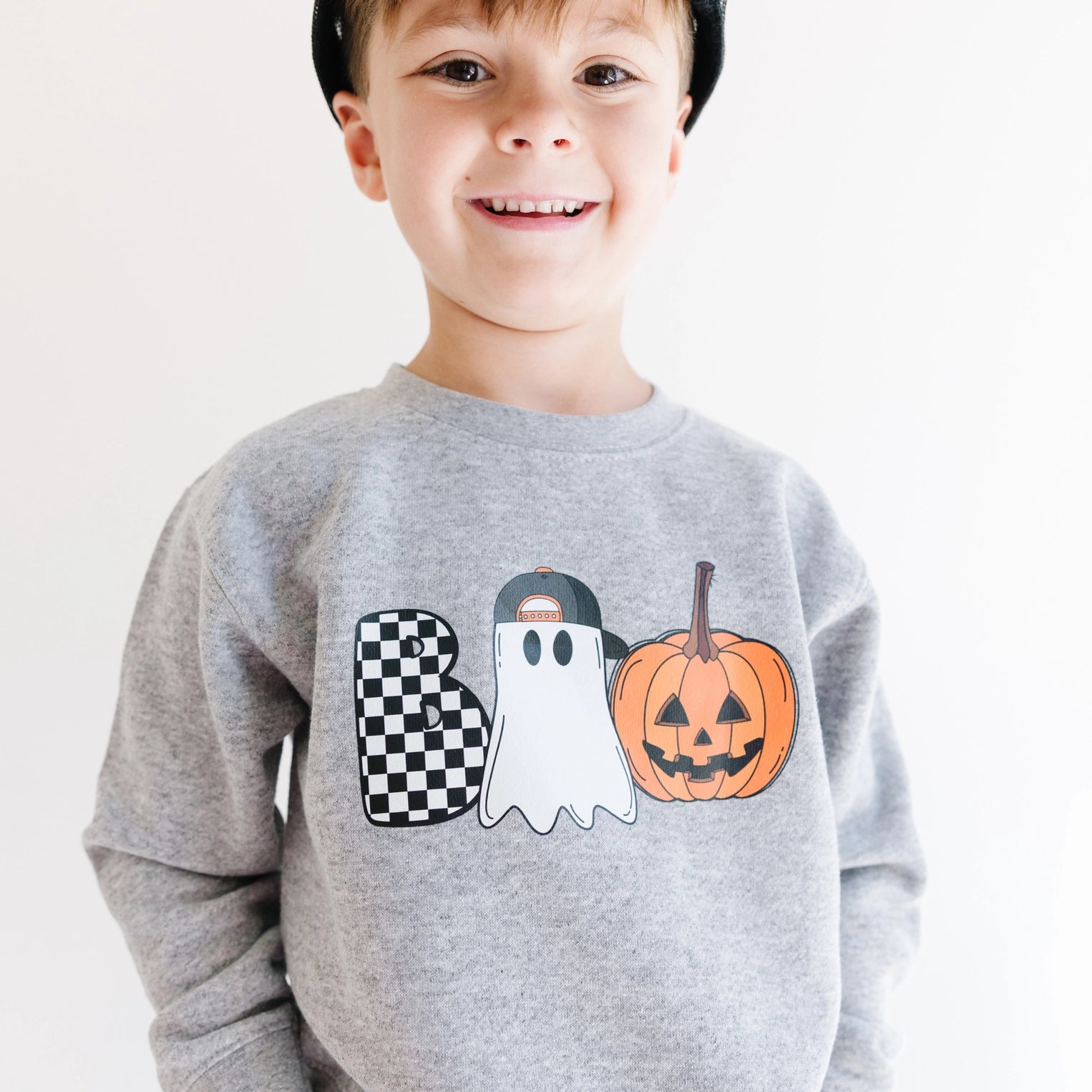 Boo Dude Sweatshirt - Doodlebug's Children's Boutique