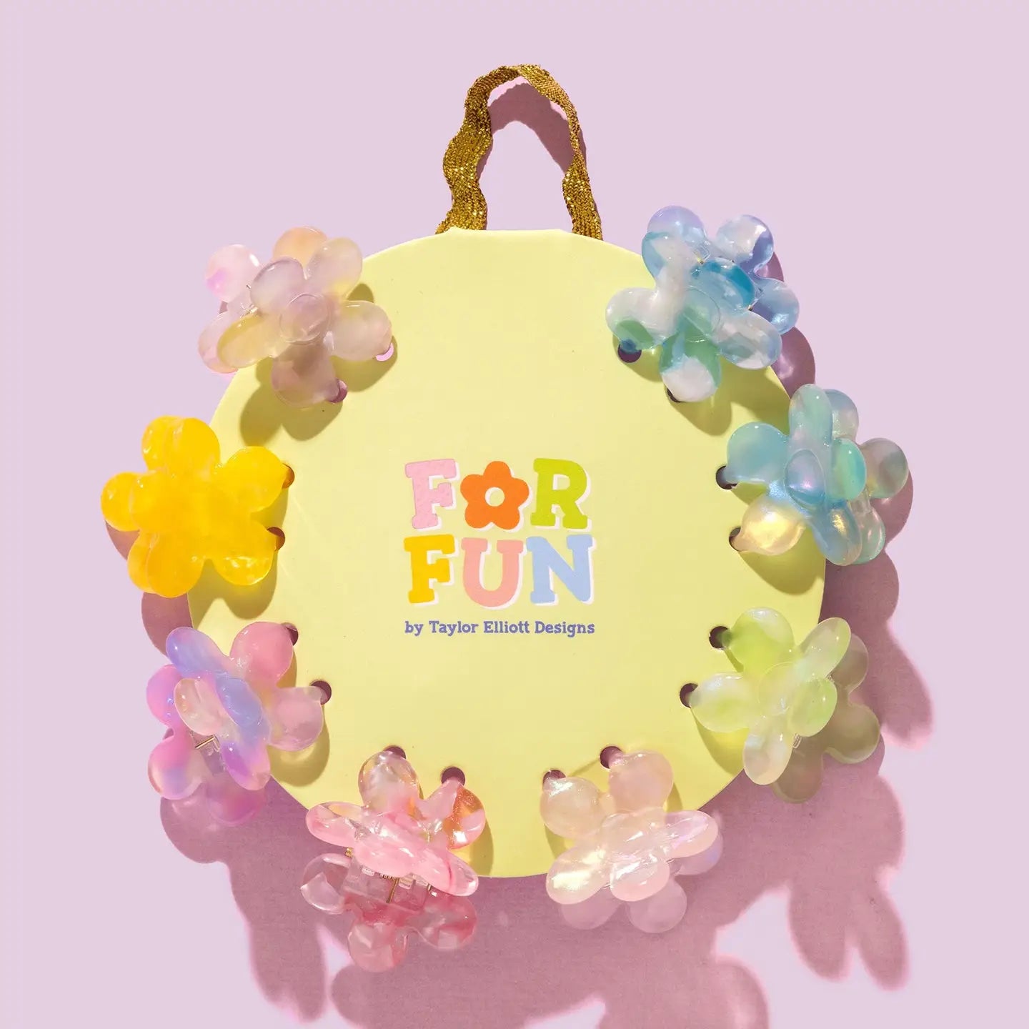 Mini Flower Hair Clip Set - Doodlebug's Children's Boutique