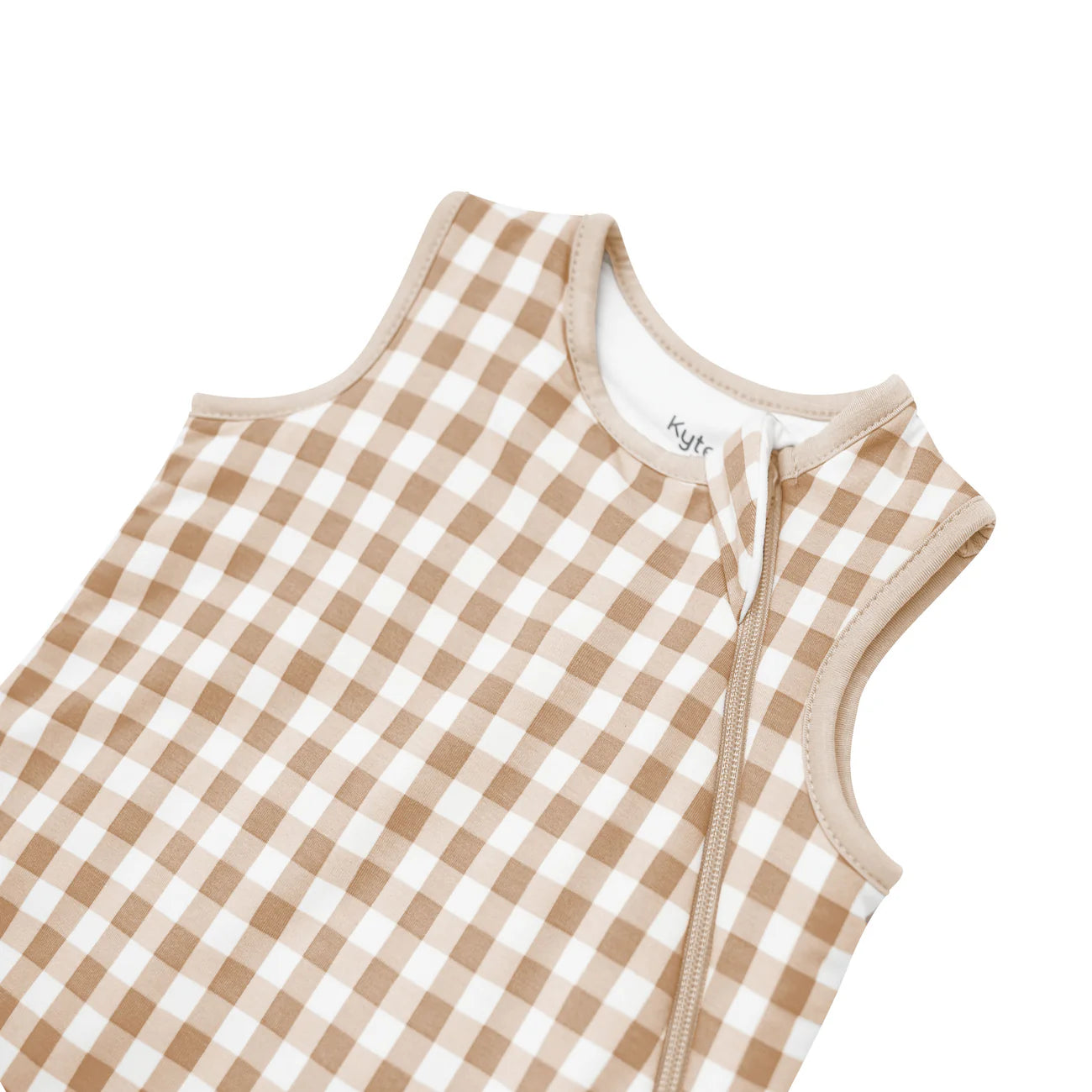 Sleep Bag 1.0 in Gingham Bisque - Doodlebug's Children's Boutique