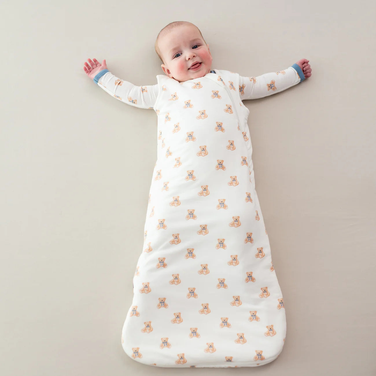 Sleep Bag 1.0 in Teddy Bear - Doodlebug's Children's Boutique