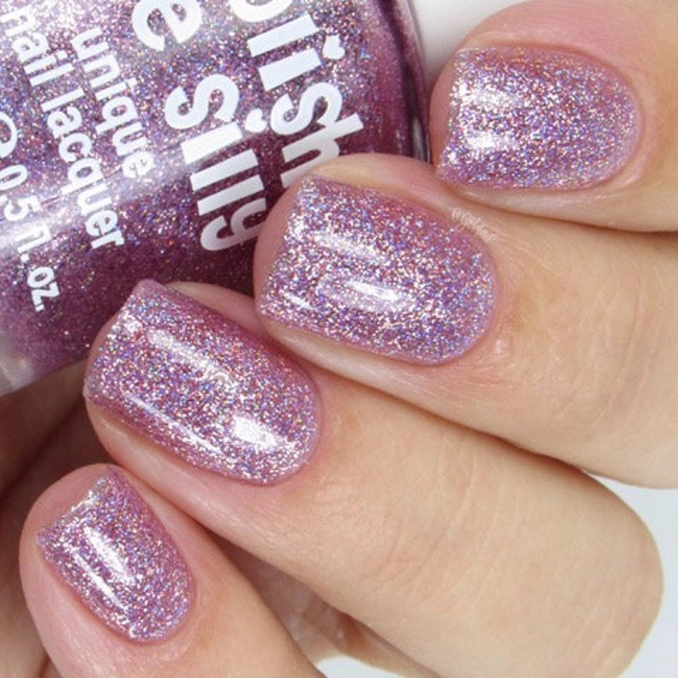 Rainbow Sparkle Nail Polish in Show Off - Doodlebug's Children's Boutique