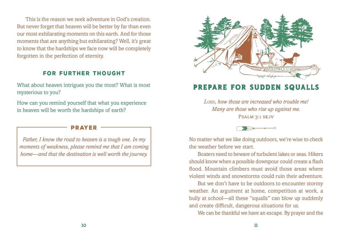 The Outdoor Adventure: 100 Inspiring Readings for Men Book - Doodlebug's Children's Boutique