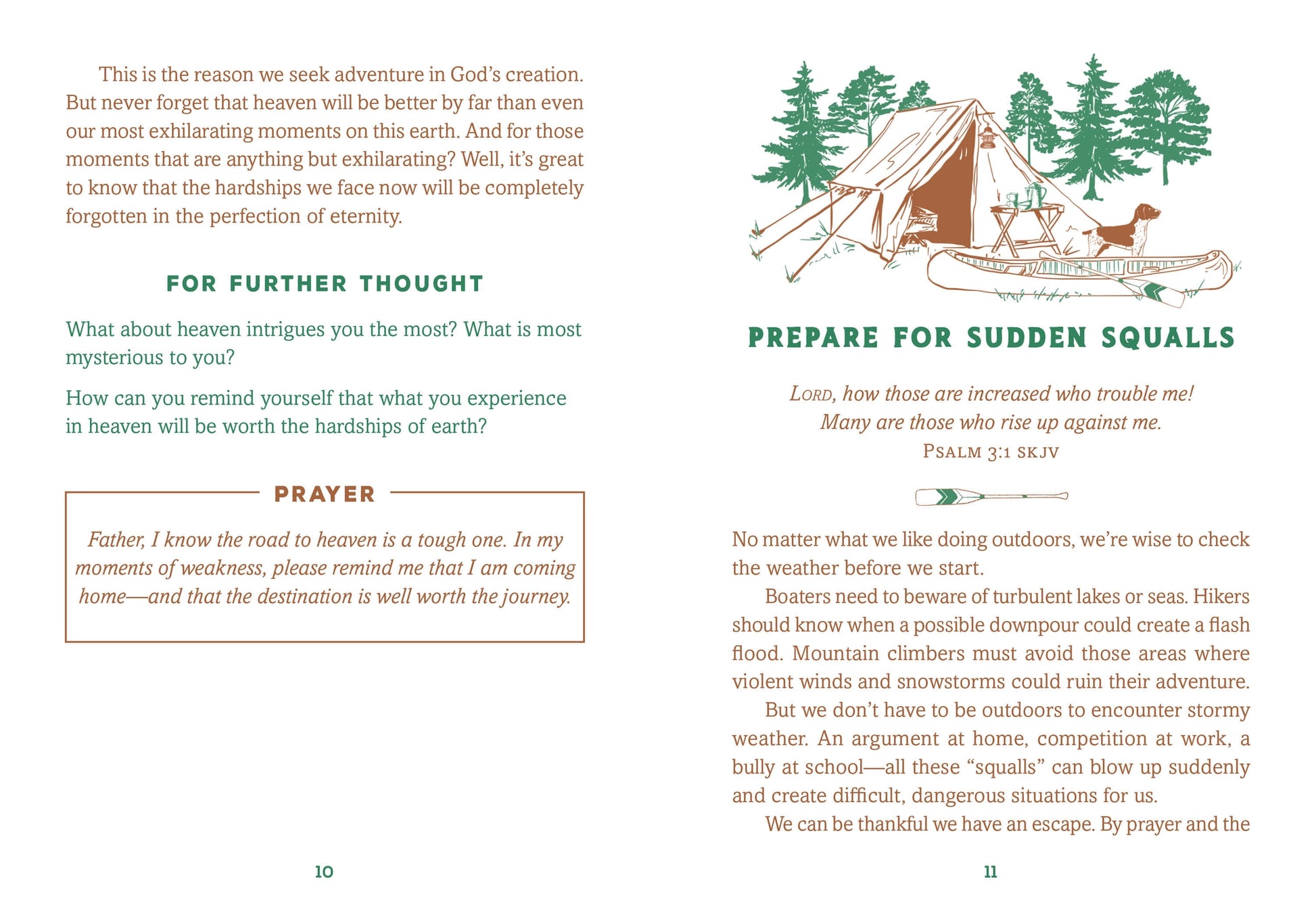The Outdoor Adventure: 100 Inspiring Readings for Men Book - Doodlebug's Children's Boutique