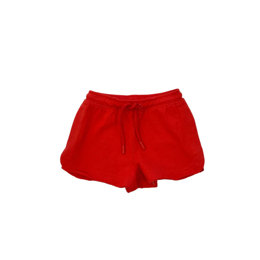 Red Raw Edge Shorts  - Doodlebug's Children's Boutique