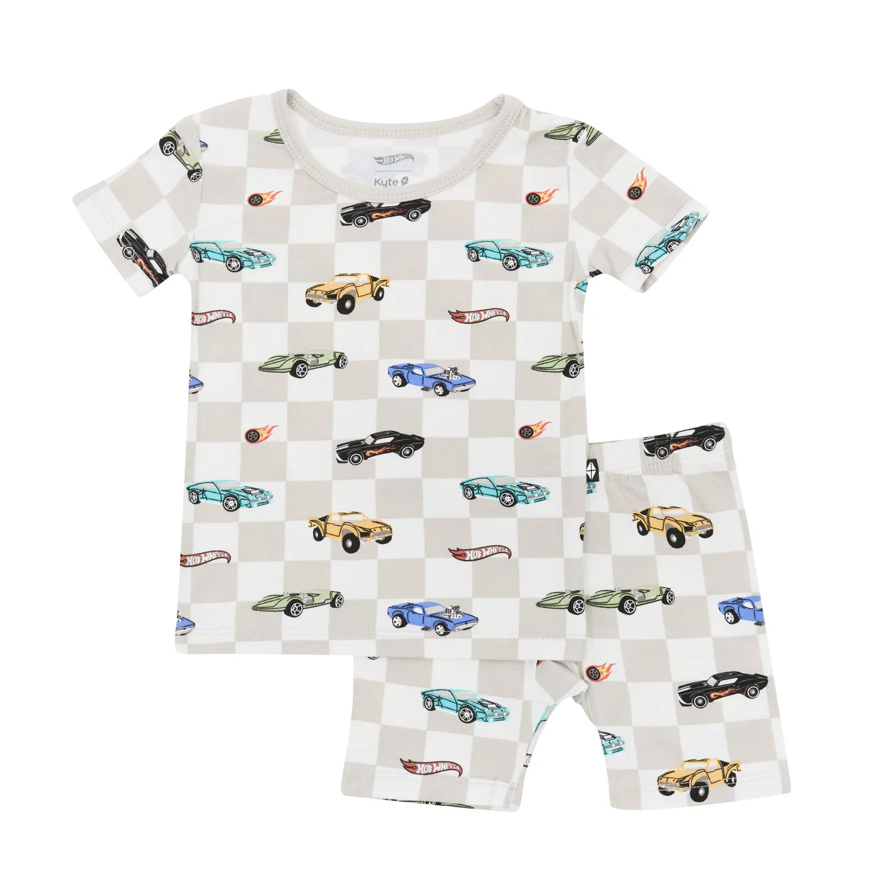 Short Sleeve Pajamas in Fast & Fierce - Doodlebug's Children's Boutique