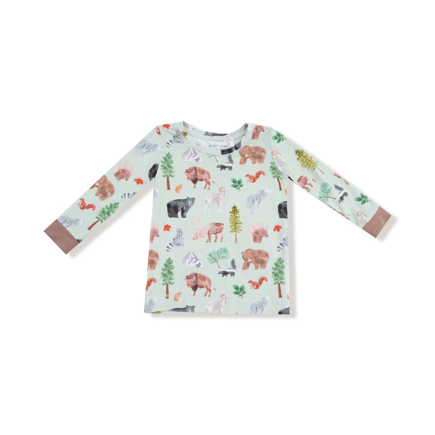 American Woodland Animals Long Sleeve Loungewear Set - Doodlebug's Children's Boutique