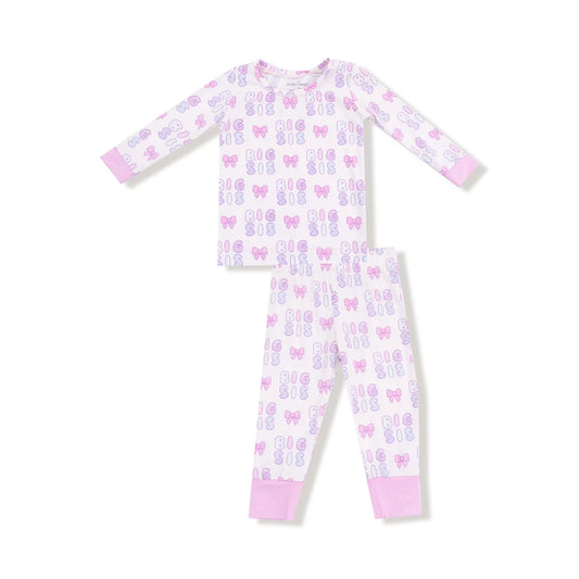 Big Sis Long Sleeve Loungewear Set - Doodlebug's Children's Boutique