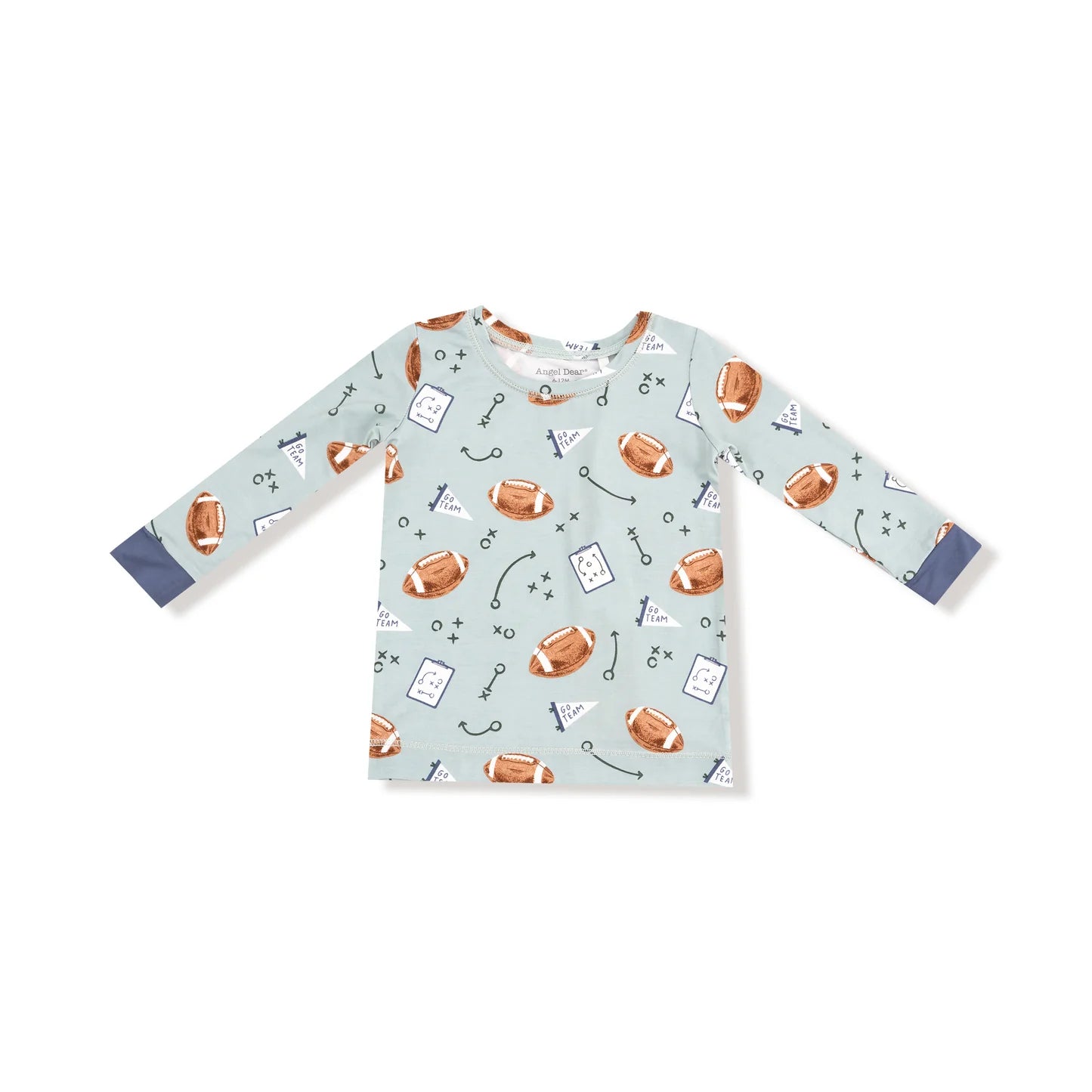 Touchdown Time Long Sleeve Loungewear Set - Doodlebug's Children's Boutique