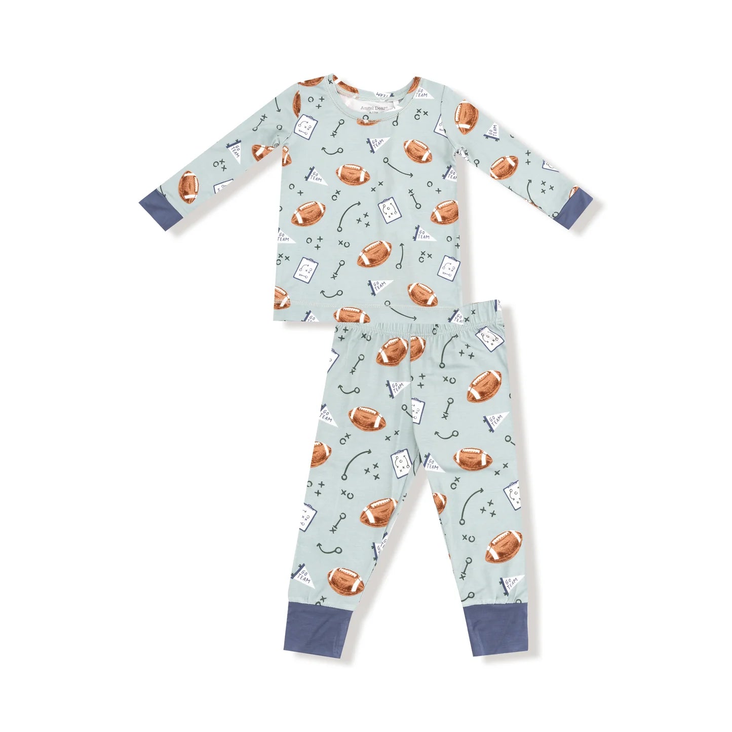 Touchdown Time Long Sleeve Loungewear Set - Doodlebug's Children's Boutique