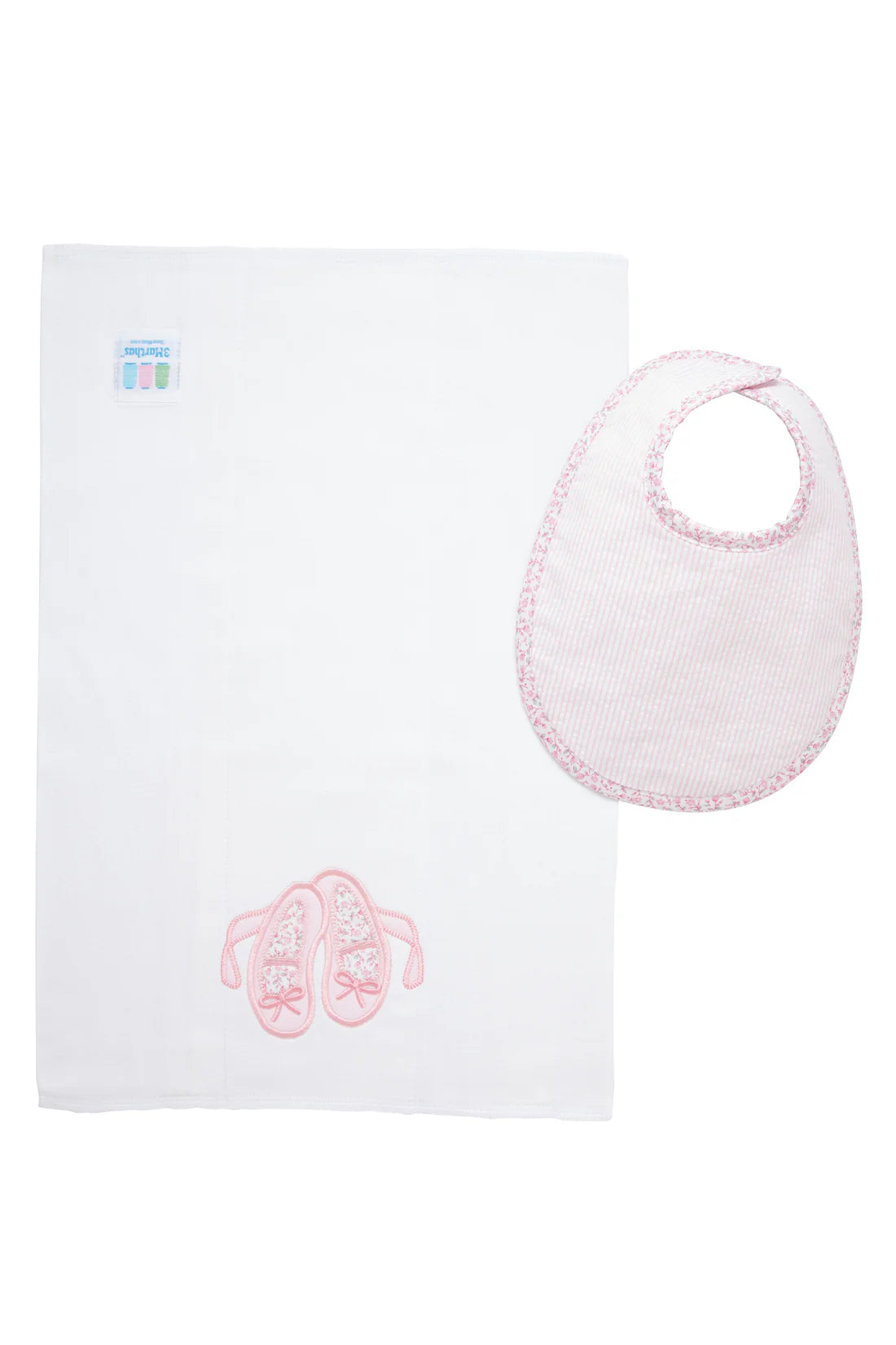 Ballet Bib & Burp Cloth Box Set - Doodlebug's Children's Boutique