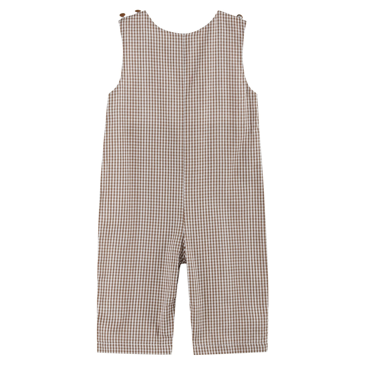 Pumpkin & Corn Tractor Smocked Overalls