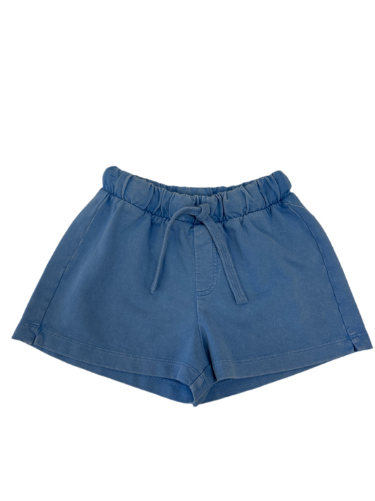 Washed Up Blue Shorts  - Doodlebug's Children's Boutique