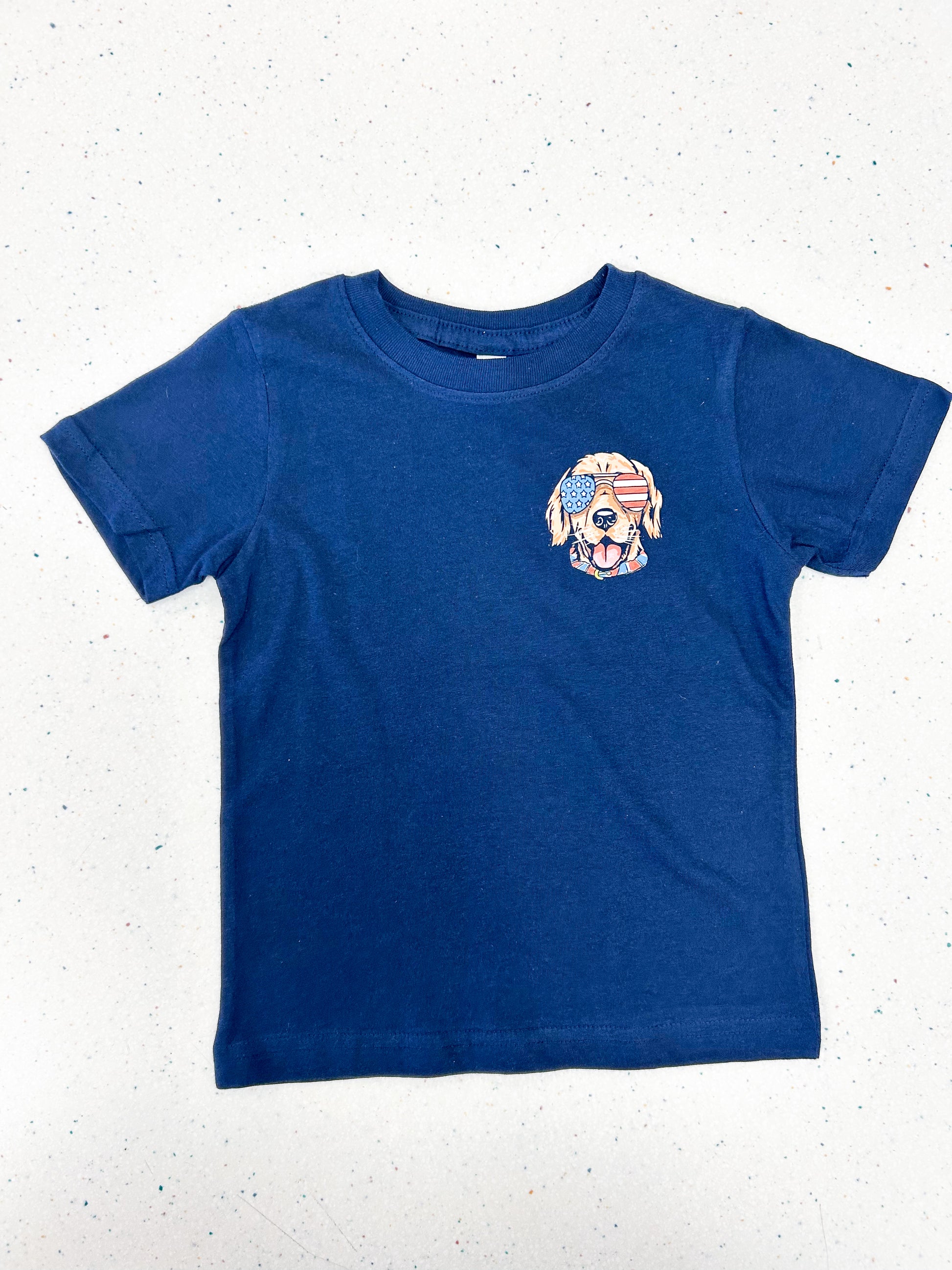 All American Pup Shirt - Doodlebug's Children's Boutique