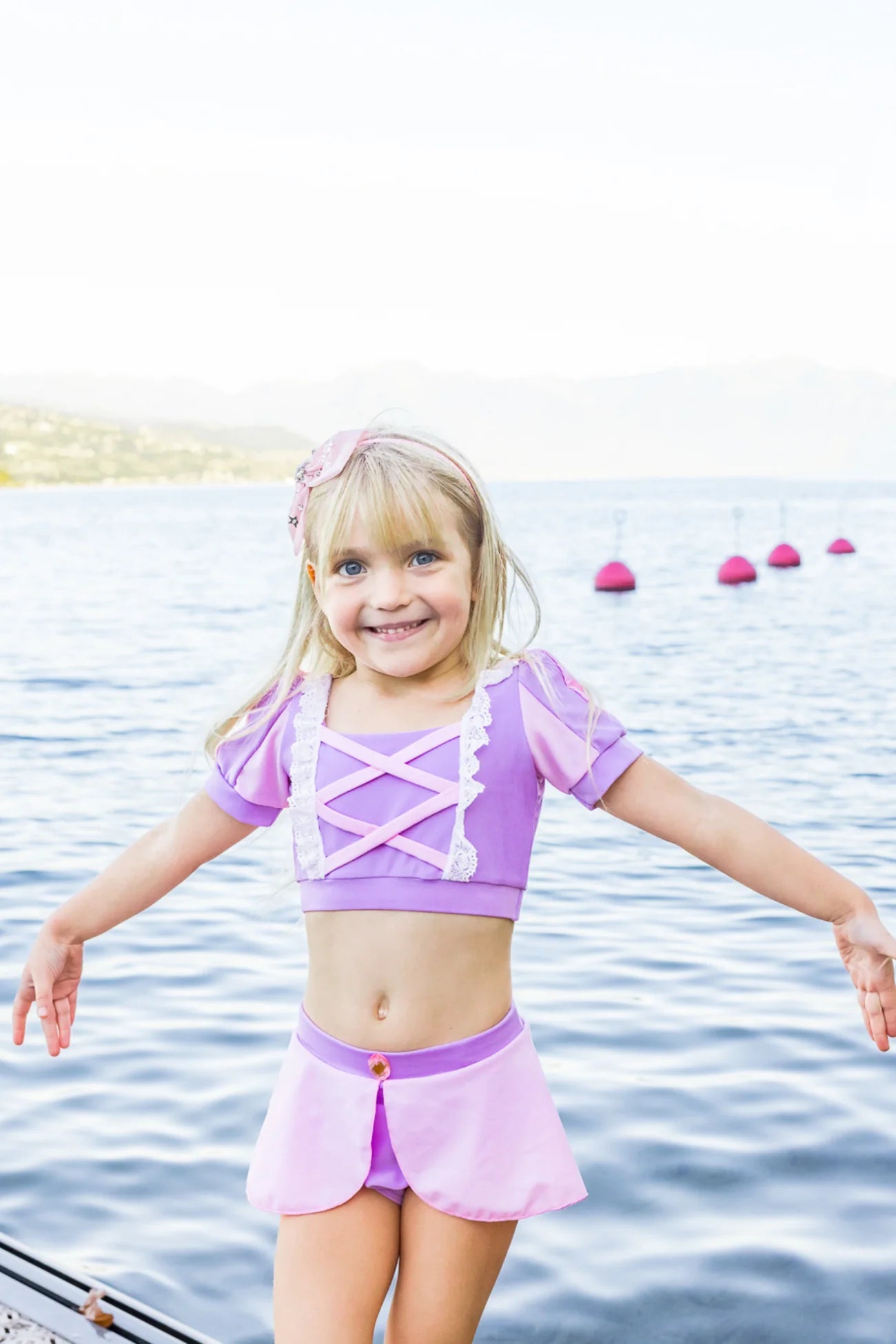 Rapunzel Swimsuit - Doodlebug's Children's Boutique