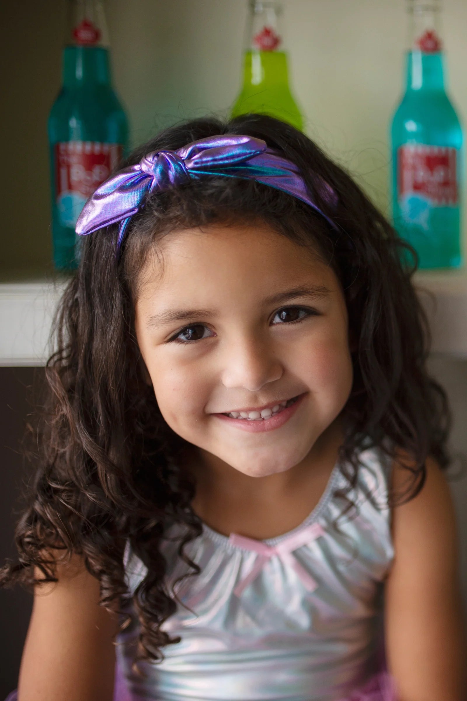 Midnight Metallic Headband  - Doodlebug's Children's Boutique