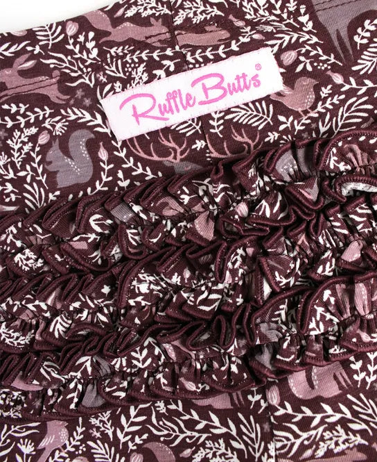 Dancing Critters Ruched Bow Leggings  - Doodlebug's Children's Boutique