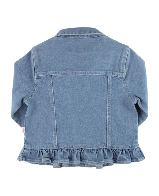 Light Wash Denim Jacket  - Doodlebug's Children's Boutique