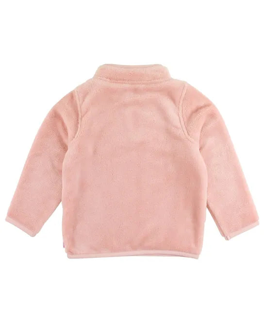 French Rose Fleece Pocket Pullover  - Doodlebug's Children's Boutique