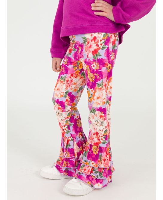Lavender Valley Flare Pants - Doodlebug's Children's Boutique