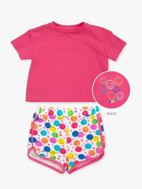 Star Smile Short & Graphic Tee Set - Doodlebug's Children's Boutique