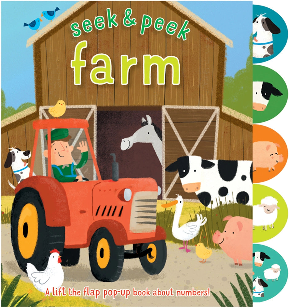 Seek & Peek Farm Book  - Doodlebug's Children's Boutique