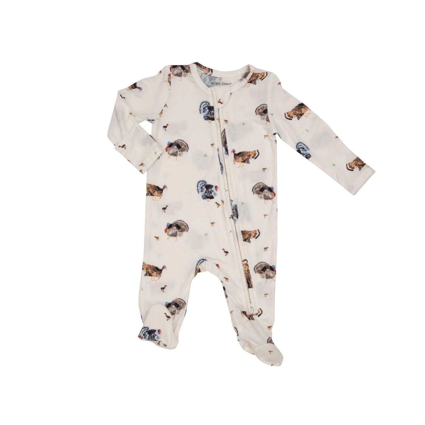 2 Way Zipper Footie in Turkey  - Doodlebug's Children's Boutique