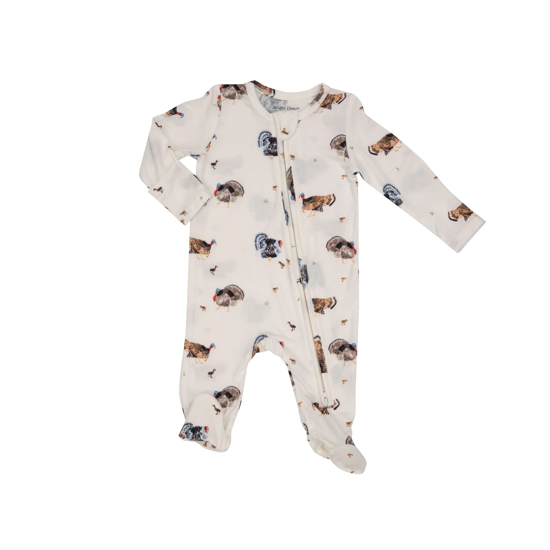 2 Way Zipper Footie in Turkey  - Doodlebug's Children's Boutique