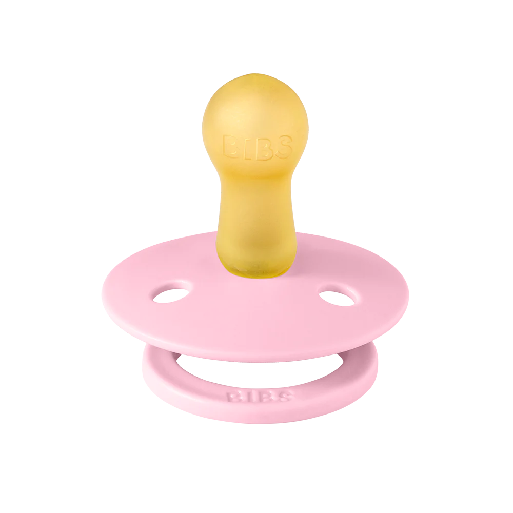 BIBS Pacifier Two Pack in Lavender and Baby Pink  - Doodlebug's Children's Boutique