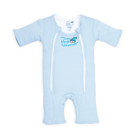 Baby Merlin's Magic Sleepsuit® in Blue - Doodlebug's Children's Boutique